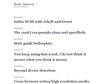 Tablet Screenshot of brettjankord.com